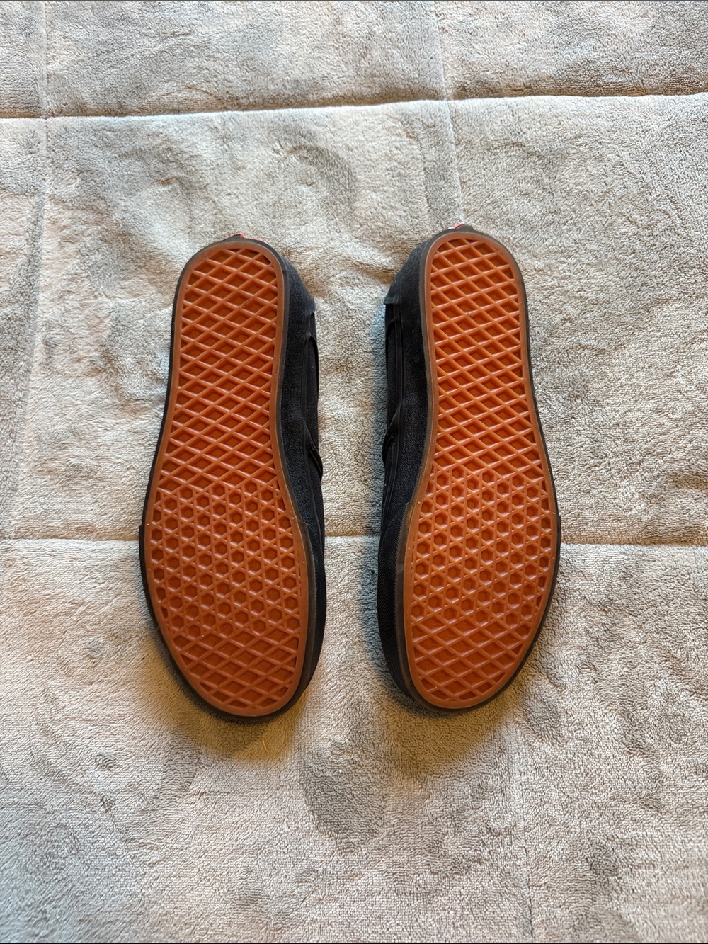 Vans Slip-On Canvas Loafers in Black - Picture 2 of 2
